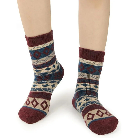 Women Warm Winter Thick Boots  Socks Christmas Gift Box - Picture 4 of 9